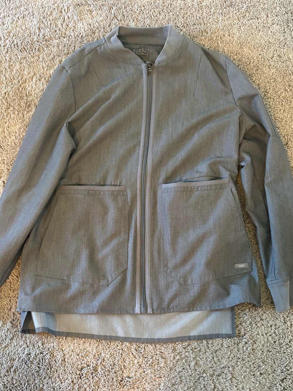 Figs bellery scrub jacket